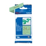 Afbeelding van Brother TZe-RM54 tape goud op mintgroen 24 mm (origineel) | BROTZE-RM54