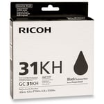 Afbeelding van Ricoh GC-31KH gelcartridge zwart hoge capaciteit (origineel) | RICGC-31KH