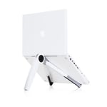 Afbeelding van Ergoline Cricket laptop-tabletstandaard | verstelbaar | wit/zilver | tot 17 inch | ERG6001231
