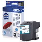 Afbeelding van Brother LC-225C XL inktcartridge cyaan hoge capaciteit (origineel) | BRLC-225C