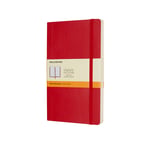 Afbeelding van Moleskine IMQP616F2 large notitieboek | gelinieerd | softcover | rood | MOLIMQP616F2