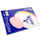 Afbeelding van Clairefontaine papier | roze | A4 | 160 gr. | 50 vel | CLA4153C