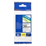 Afbeelding van Brother TZe-M261 tape mat zwart op wit 36mm x 8m (origineel) | BROTZe-M261