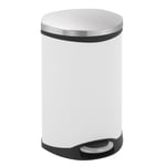 Afbeelding van EKO Shell Bin pedaalemmer | wit | 18 liter | EK240NA0323