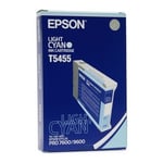 Afbeelding van Epson T5455 inktcartridge licht cyaan (origineel) | EPST545500