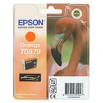 Afbeelding van Epson T0879 inktcartridge oranje (origineel) | EPSTT087940