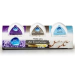 Afbeelding van Pan Aroma Luchtverfrisserset Mini Gel | 3 stuks | QC-PAN-04414