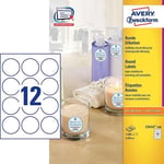 Afbeelding van Avery Zweckform L3416-100 promotie etiketten | rond | 60 mm | wit | 1200 etiketten | AVEL3416-100
