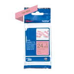 Afbeelding van Brother TZe-RE54 tape goud op roze 24 mm (origineel) | BROTZE-RE54