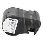 Afbeelding van Brady M5-119-461 gelamineerde polyester labels zwart op wit/transparant | 95,25 mm x 38,1 mm (origineel) | BRAM5-119-461