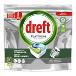 Afbeelding van Dreft All-in-One Platinum vaatwastabletten | Original | 15 stuks | QC-DR-06133