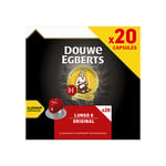 Afbeelding van Douwe Egberts Lungo Original koffiecups | 20 stuks | DOU4028222