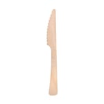 Afbeelding van Depa wegwerp mes | hout | 16.5 cm | 200 stuks | DEP600688