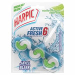 Afbeelding van Harpic Active Fresh 6 toiletblok | Bleek & Limoen | 39 gram | QC-HA-00035