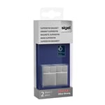 Afbeelding van Sigel krachtmagneet | Superdym | aluminium | kubus | 20 x 30 x 20 mm | 2 stuks | SIGSI-GL707