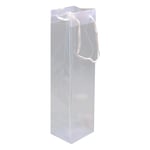 Afbeelding van Plastic wijnflestas | transparant | 100 x 380 mm | 6 stuks | PAA2711826ST