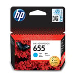 Afbeelding van HP 655 (CZ110AE) inktcartridge cyaan (origineel) | HPCZ110AE