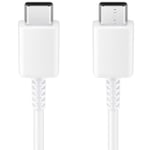 Afbeelding van Samsung USB-C naar USB-C kabel wit 1 meter | SAMEP-DA705BWEGWW