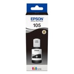 Afbeelding van Epson 105 inktfles zwart (origineel) | EPS105BK