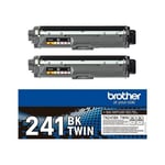 Afbeelding van Brother TN-241BK toner cartridge zwart 2 stuks | BROTN241BKTWIN