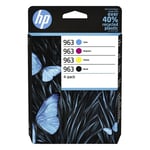 Afbeelding van HP 6ZC70AE nr. 963 BK/C/M/Y serie (origineel) | HP6ZC70AE