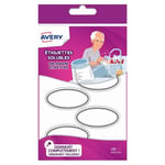 Afbeelding van Avery Zweckform SOLUB18 oplosbare etiketten | 55 mm x 30 mm | 18 etiketten | AVESOLUB18