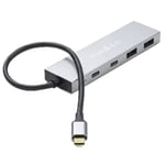 Afbeelding van Nedis USB 3.2-hub | USB-C, USB-A | NEDUHUBU3450AT