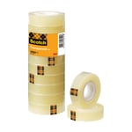Afbeelding van 3M Scotch 508 plakband | transparant | 15 mm x 33 m | 10 rollen | 3M5081533A