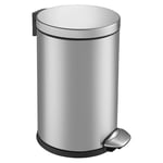 Afbeelding van EKO Luna pedaalemmer | metaal | mat RVS | 3 liter | EKO921903