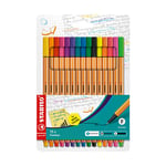 Afbeelding van Stabilo Point 88 finelinerset | 0,45 mm | 15 stuks | STA8815-1