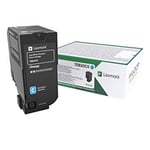 Afbeelding van Lexmark 75B20C0 toner cartridge cyaan (origineel) | LEX75B20C0