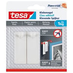Afbeelding van Tesa klevende spijker | gevoelige oppervlakken | wit | 1 kg (per stuk) | 2 stuks | TES77773-00000-00
