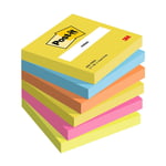 Afbeelding van 3M Post-it notes | 76 x 76 mm | Energetic Colours | 6 stuks | 3M7100183441
