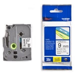 Afbeelding van Brother TZe-221 tape zwart op wit 9mm x 8m (origineel) | BROTZ221