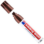 Afbeelding van Edding 800 permanent marker | bruin | beitelvormige punt | 4-12 mm | EDD4-800007