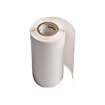Afbeelding van Brother RD-P09E1 voorgestanste labels 76mm x 44mm 12 stuks (origineel) | BRORD-P09E1