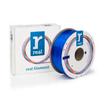 Afbeelding van REAL 3D Filament PETG 2,85 mm Blauw Transparant (1 kg) | 3DREALPETG285-2004
