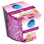 Afbeelding van Pan Aroma Geurkaars Met Opdruk | Floral Fresh | 250 gram | QC-PAN-04274