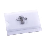 Afbeelding van Europel naambadge met combiklem | 90 x 60 mm | 24 stuks | EUR121261