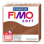 Afbeelding van Fimo 8020-7 klei soft | caramel | 57 gram | STA8020-7