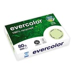 Afbeelding van Clairefontaine Evercolor gerecycled papier | lichtgroen | A4 | 80 gr. | 500 vel | CLA40004C