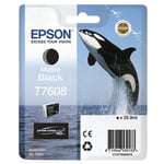 Afbeelding van Epson T7608 inktcartridge mat zwart (origineel) | EPST7608