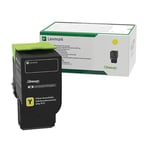 Afbeelding van Lexmark 75M2XY0 toner cartridge geel extra hoge capaciteit (origineel) | LEX75M2XY0