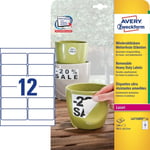 Afbeelding van Avery Zweckform L4776REV-20 weerbestendige etiketten | afneembaar | 99,1 mm x 42,3 mm | 240 etiketten | AVEL4776REV-20