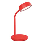 Afbeelding van Maul 8200725 MAULabby bureaulamp | met voet | LED | rood | MAU8200725