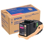 Afbeelding van Epson S050603 toner cartridge magenta (origineel) | EPSS050603