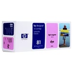 Afbeelding van HP C4935A nr. 81 inktcartridge licht magenta (origineel) | HPC4935A