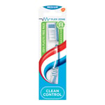 Afbeelding van Aquafresh Tandenborstel Clean Control | Medium | 1 stuk | AQ458NA6043