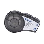 Afbeelding van Brady M21-7-423 tape polyester zwart op wit 19,05 mm x 12,70 mm (origineel) | BRAM21-7-423