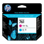 Afbeelding van HP CH646A nr. 761 printkop magenta / cyaan (origineel) | HPCH646A